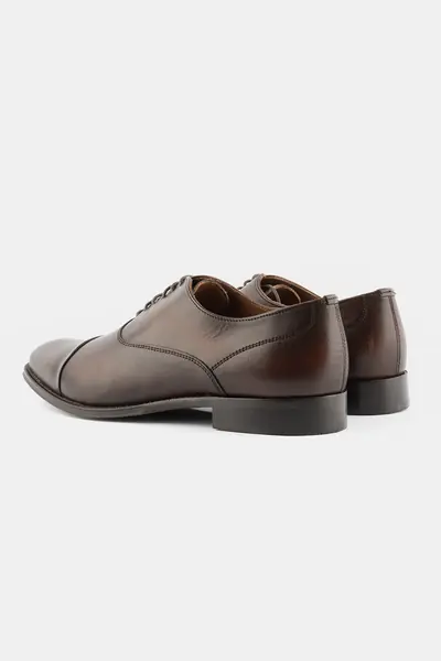 POSLOVNE KOŽNE CIPELE OXFORD CAP TOE