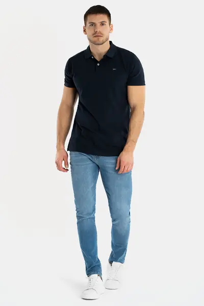 POLO MAJICA Z VEZENIM LOGOTIPOM IZ 100 % BOMBAŽA