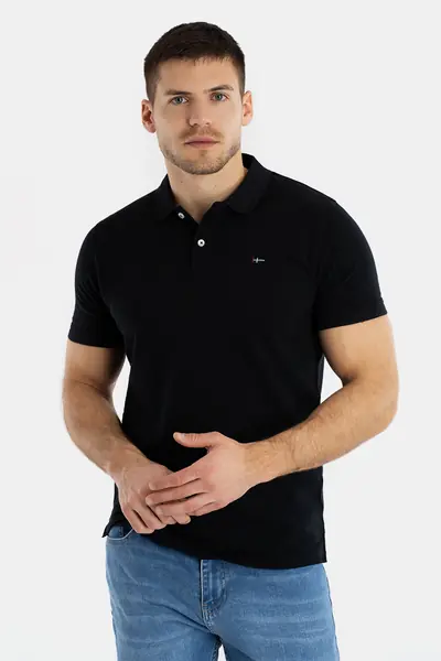 POLO MAJICA S IZVEZENIM LOGOM 100% PAMUK
