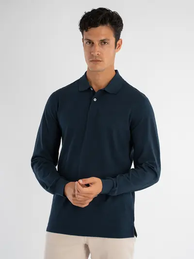 POLO MAJICA DUGIH RUKAVA OD 100% PAMUKA
