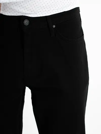 TRAPER HLAČE DENIM DEEP BLACK