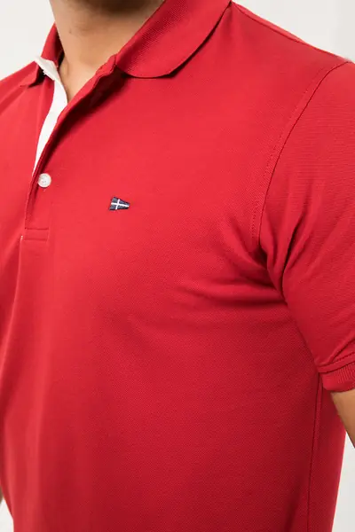 BOMBAŽNA POLO MAJICA S KRATKIMI ROKAVI