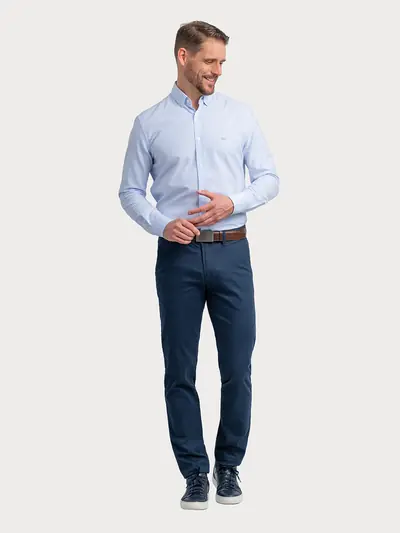 CHINO HLAČE FABRIC DYED