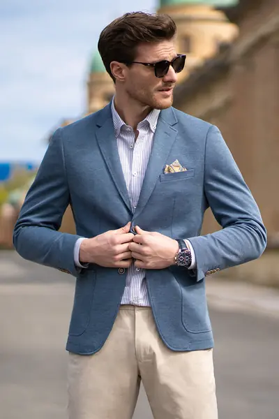 SMART CASUAL SAKO S MIKRO TEKSTUROM