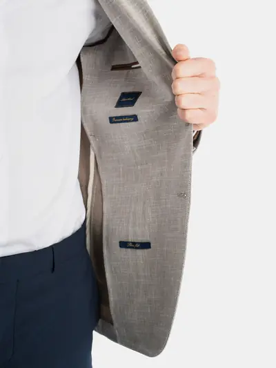 SAKO S DODATKOM LANA OD MELANGE TKANINE