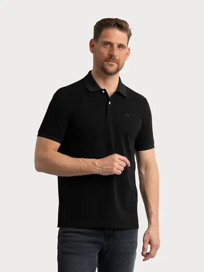 POLO MAJICA S KRATKIMI ROKAVI Z VEZENIM LOGOM