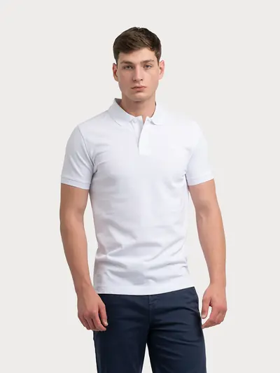 POLO MAJICA S GUMENIM LOGOM