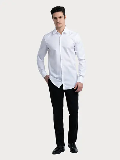 NON-IRON POSLOVNA KOŠULJA OD OXFORD TKANINE 100% PAMUK