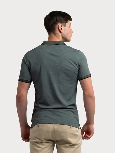POLO MAJICA SA ZIP OVRATNIKOM OD INTERLOCK PLETIVA