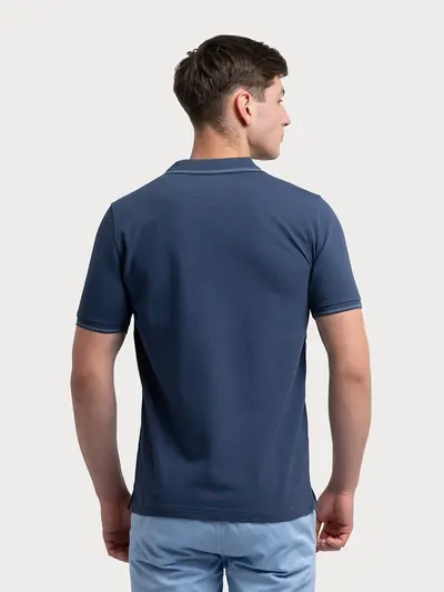 POLO MAJICA S PATENTNIM ZATVARAČEM