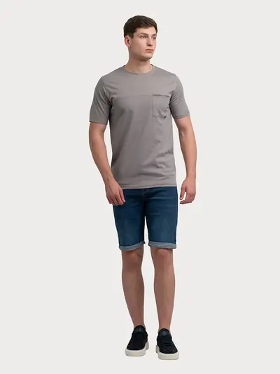 PAMUČNA MAJICA S DŽEPOM
