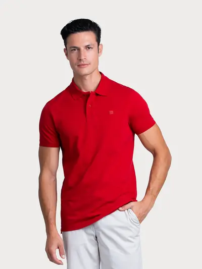 POLO MAJICA S GUMENIM LOGOM