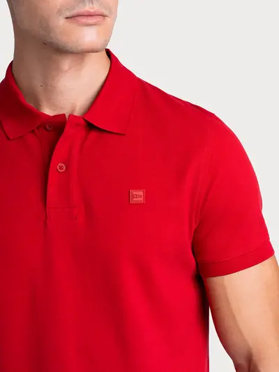 POLO MAJICA S GUMENIM LOGOM