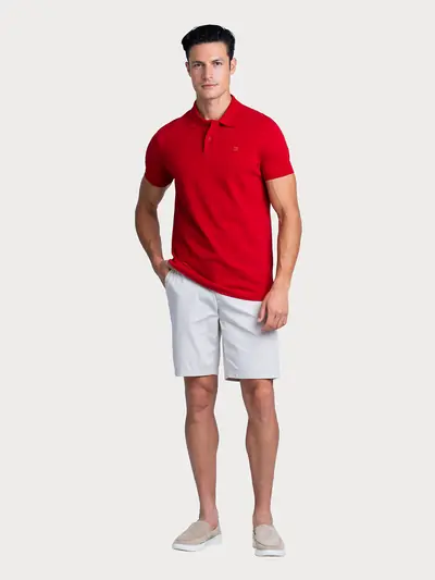 POLO MAJICA S GUMENIM LOGOM