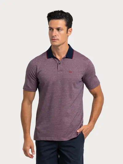 POLO MAJICA OD DVOBOJNOG PLETIVA