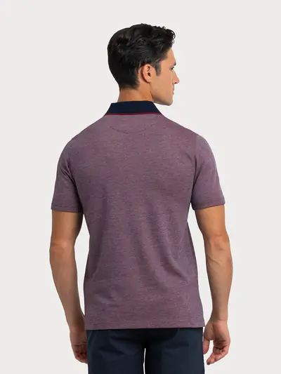 POLO MAJICA OD DVOBOJNOG PLETIVA