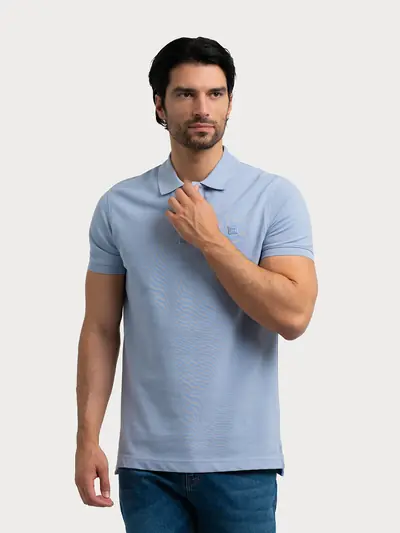 POLO MAJICA S GUMENIM LOGOM