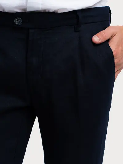 CHINO HLAČE OD 100% LANA