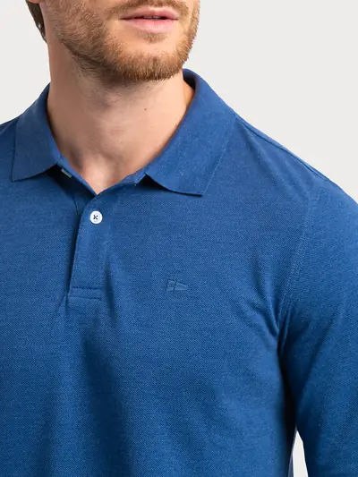 POLO MAJICA DUGIH RUKAVA S IZVEZENIM LOGOM