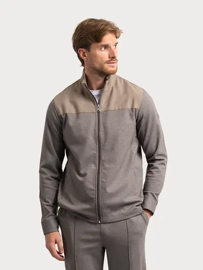 SPORTSKO-ELEGANTNA SWEATSHIRT JAKNA