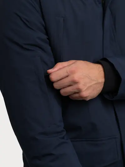 PARKA S ODVOJIVOM KAPULJAČOM I KRZNENIM OBRUBOM