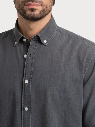 TRAPER KOŠULJA OD 100% PAMUKA S BUTTON-DOWN OVRATNIKOM